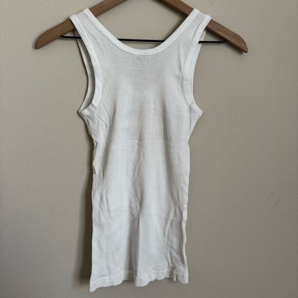 Vintage Pro Club Womens Las Vegas Harley Davidson Rib White Tank Top Size Medium - Picture 5 of 7